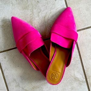 Tory Burch Hot Pink Slides Sz9